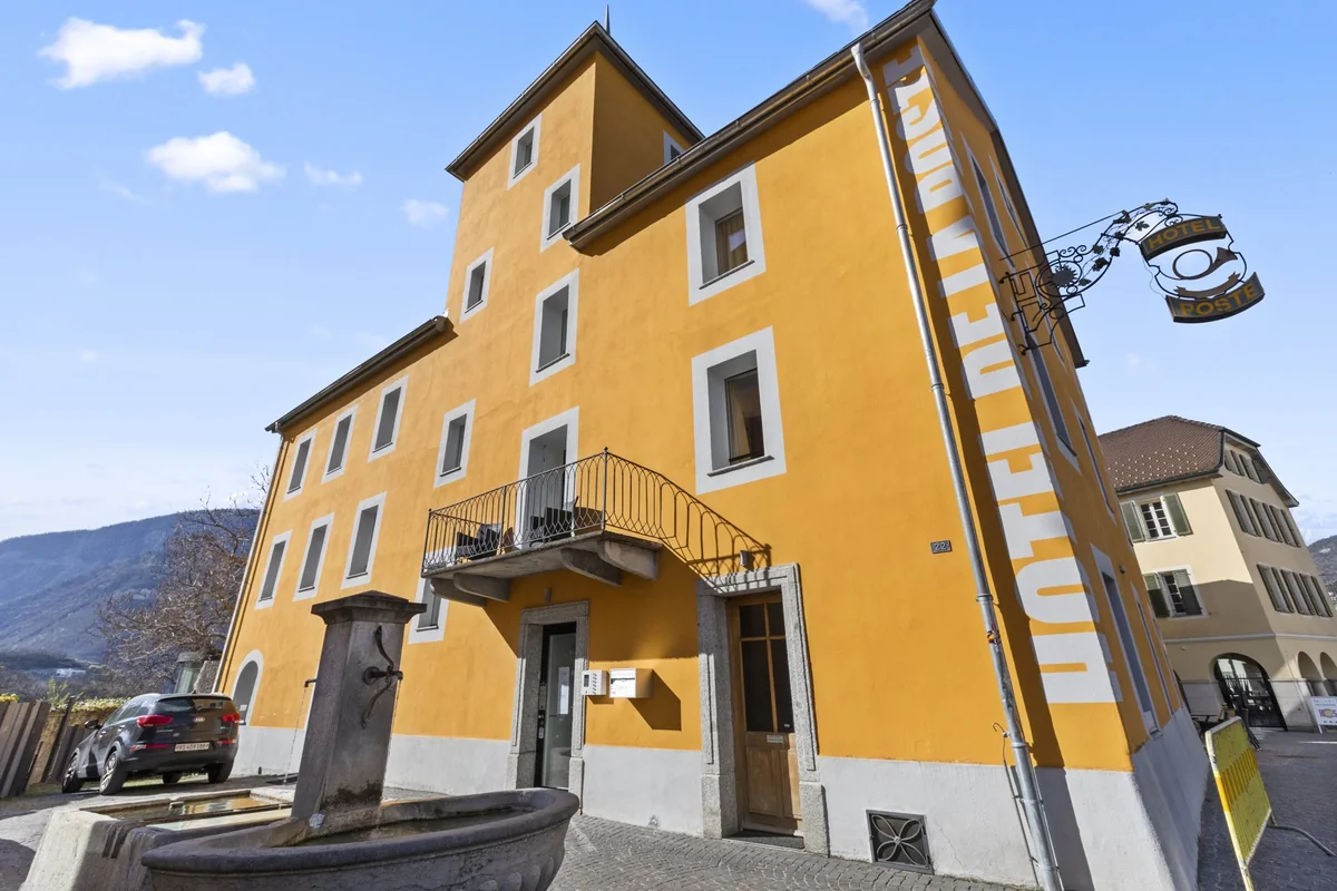 Hôtel de la Poste in Sierre, property managed by Heiwa Solution